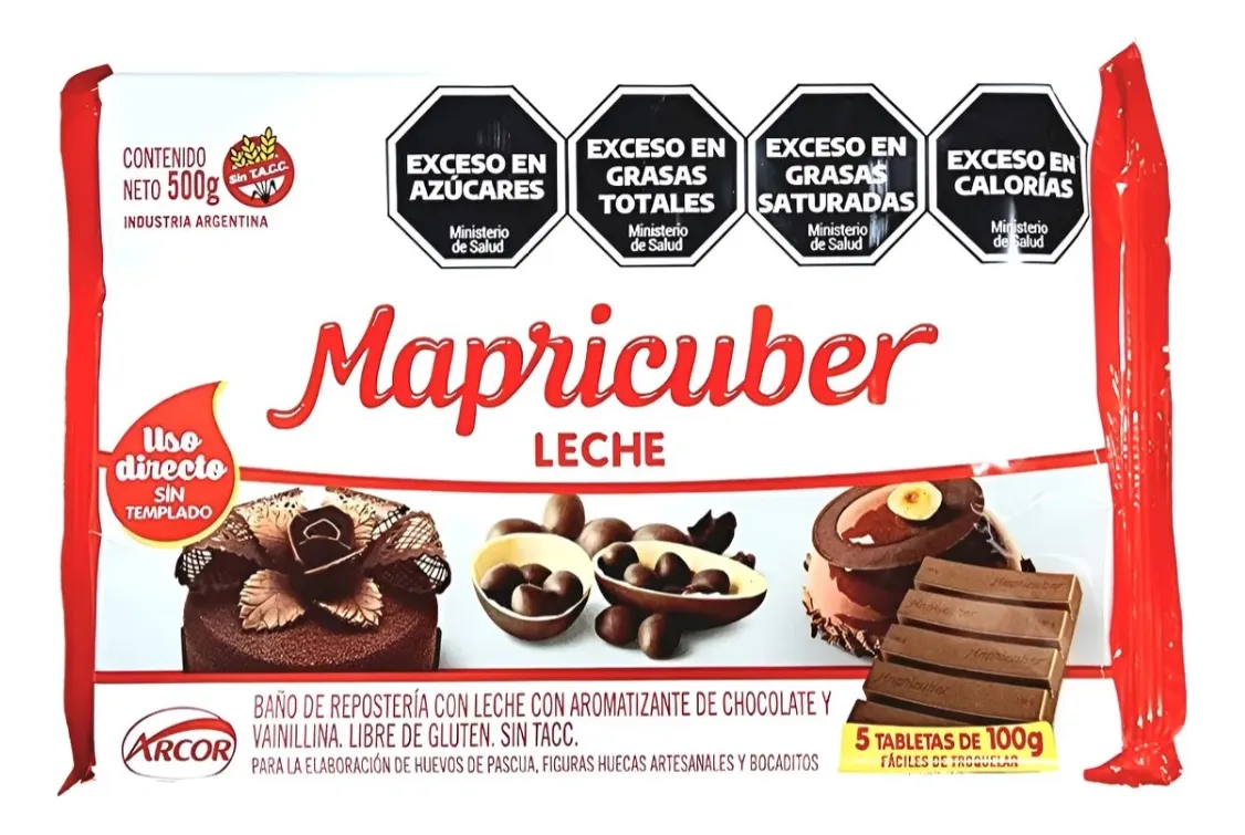 MAPRICUBER TABLETON (LECHE NEGRO)