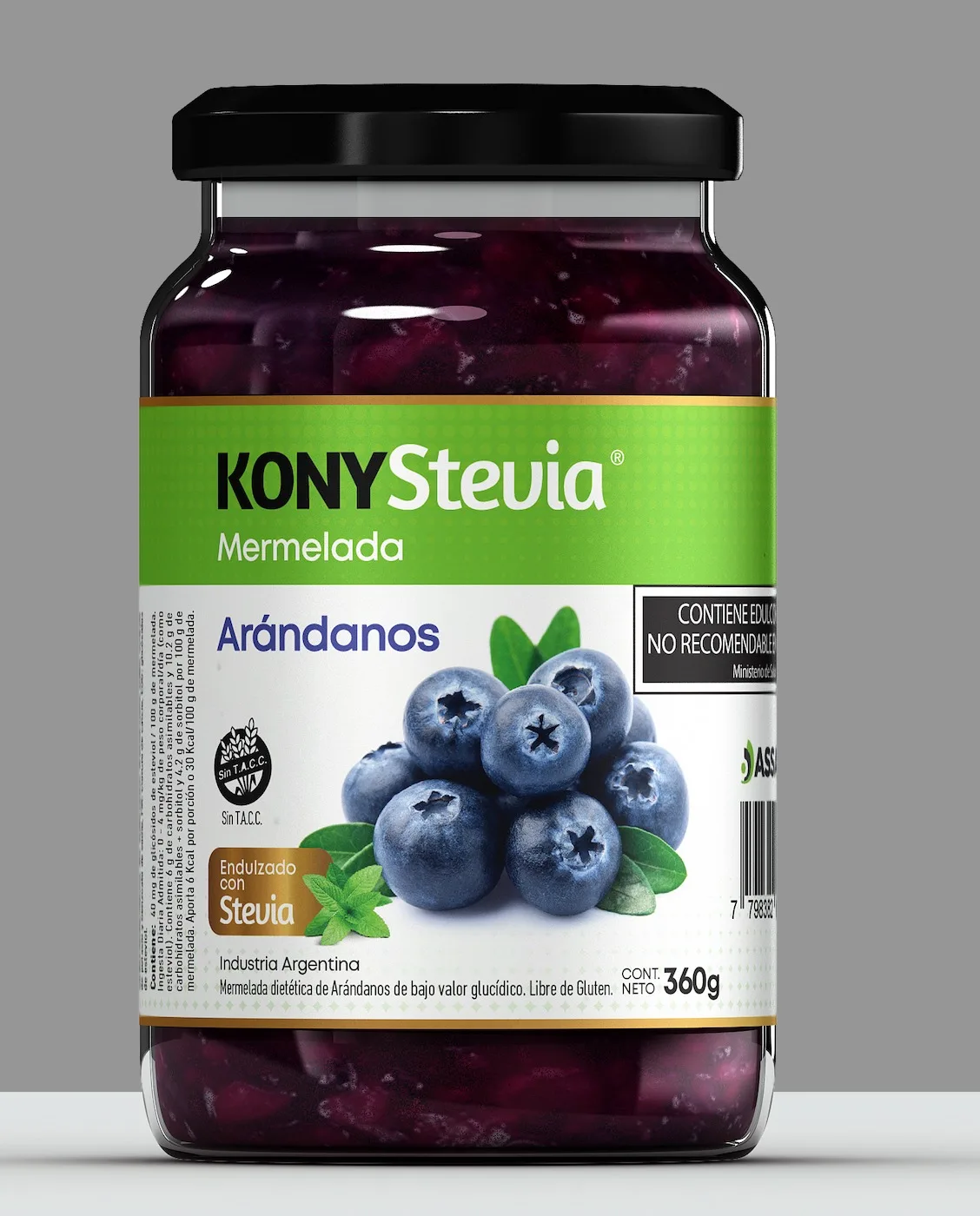 MERMELADA KONY ARANDANO C/STEVIA