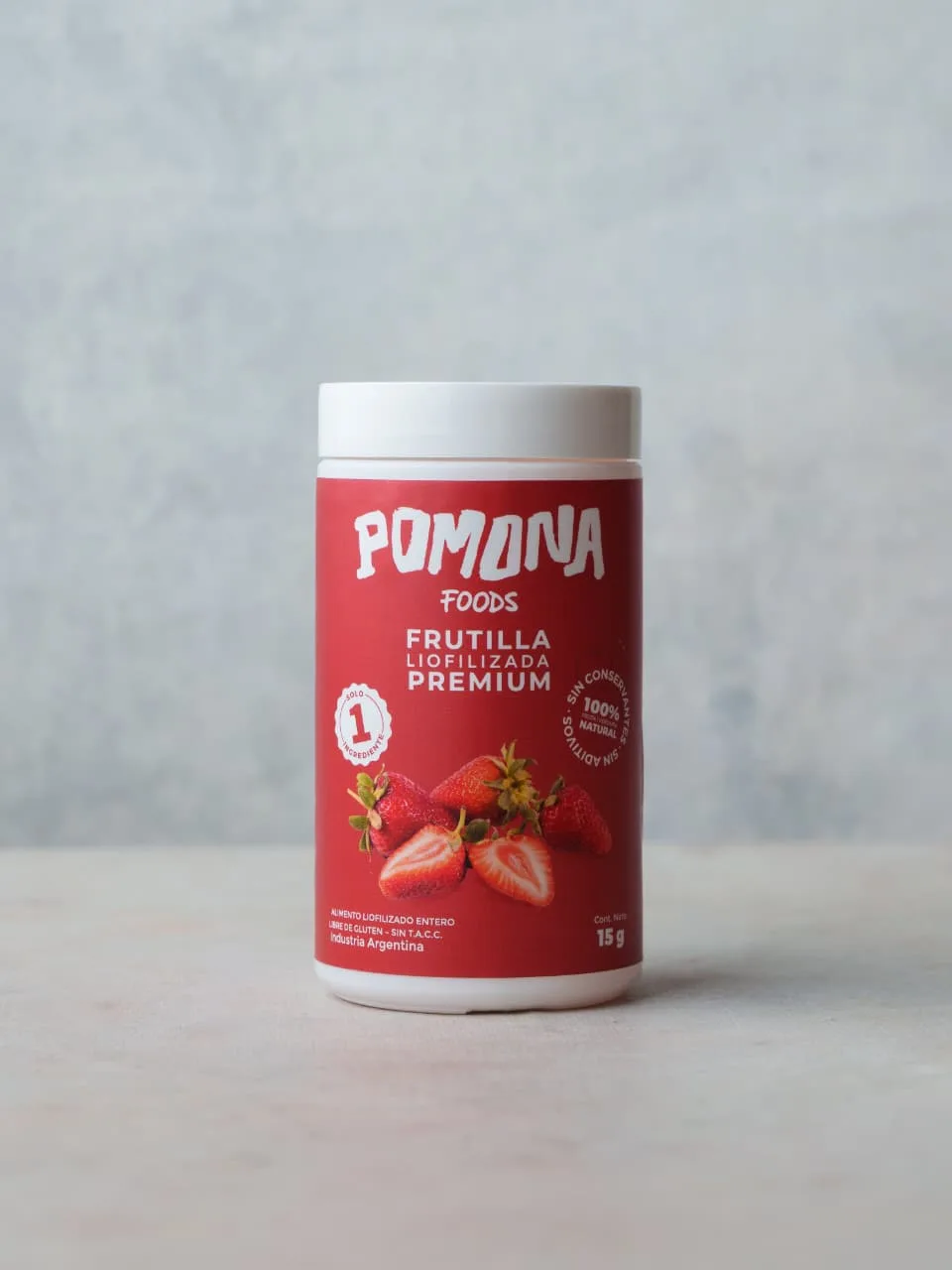 POMONA FRUTILLA LIOFILIZADA