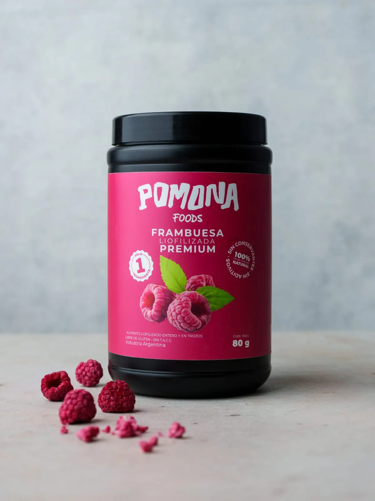 POMONA FRAMBUESA LIOFILIZADA — 2