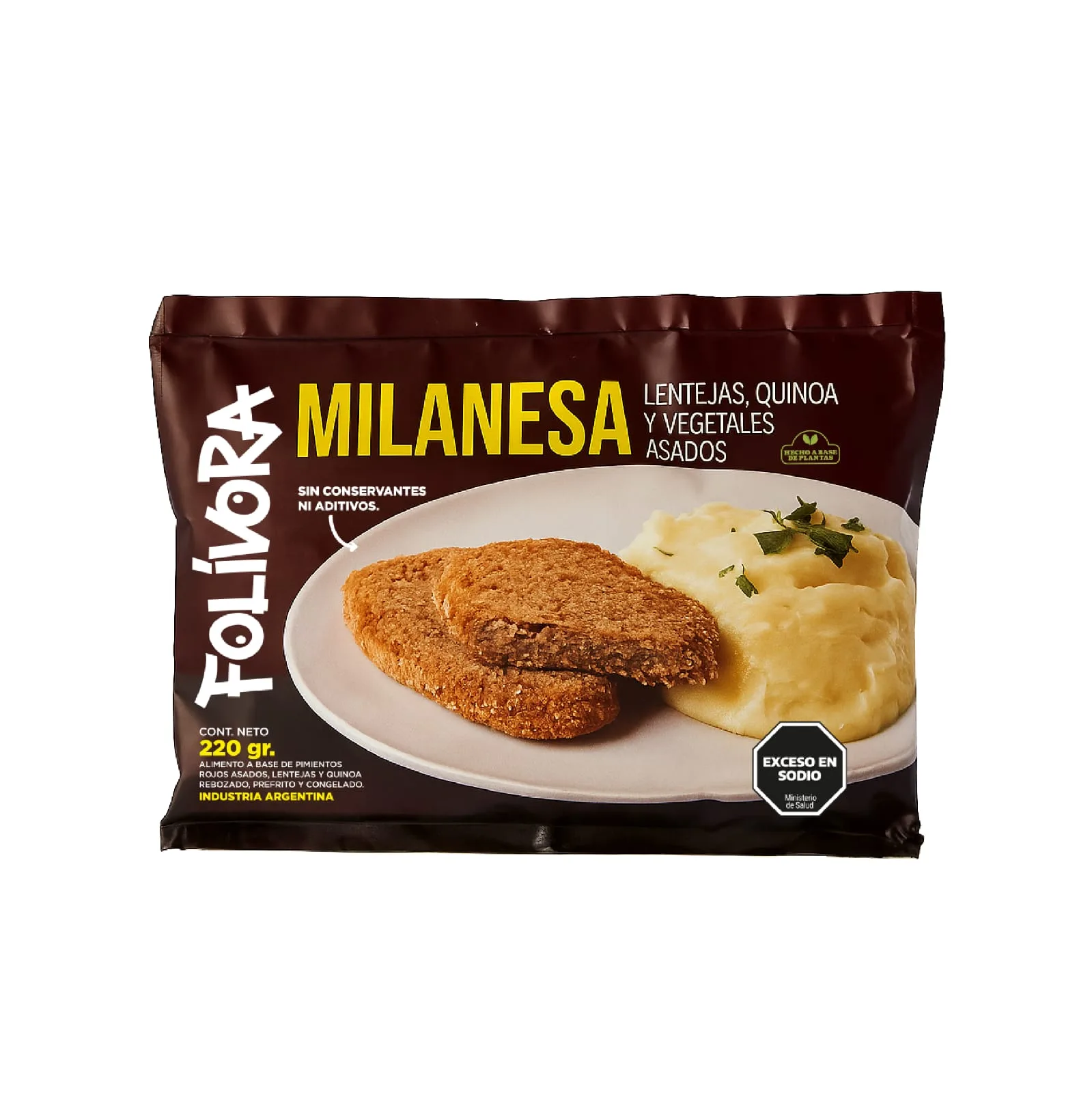 MILANESA DE SEITAN PACK FOLIVO
