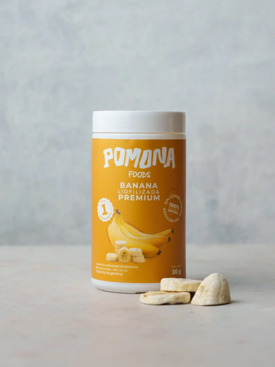 POMONA BANANA LIOFILIZADA