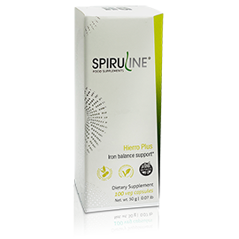SPIRULINE HIERRO+ ENVASE X 100 CAPS
