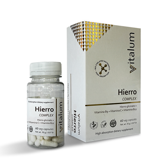 VITALUM HIERRO X 30 CAP