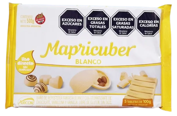 MAPRICUBER TABLETON (LECHE BLANCO)