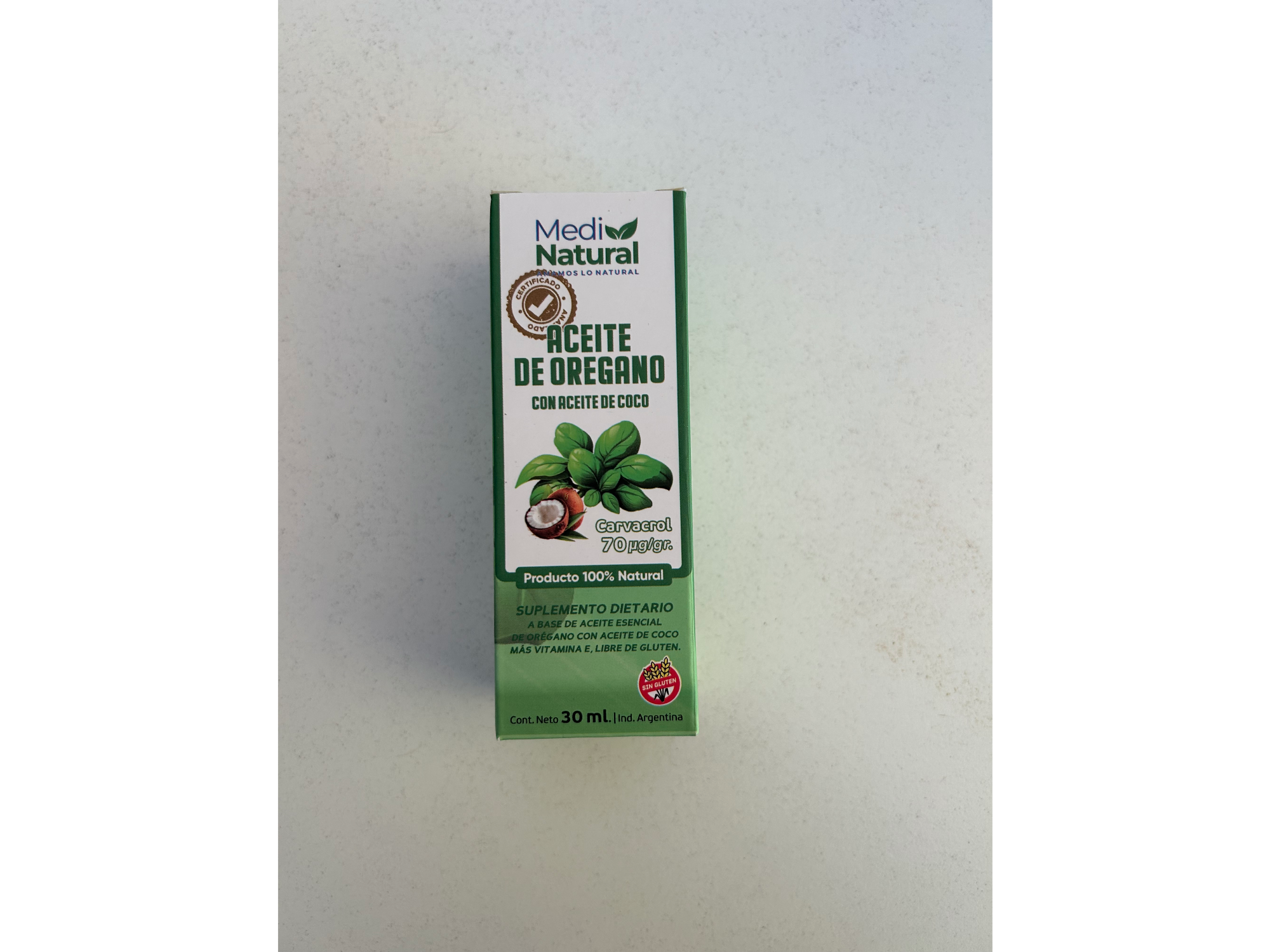 ACEITE DE OREGANO/COCO MEDI NATURAL