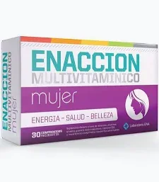 ENA MULTIVITAMINICO 30 COMP. MUJER