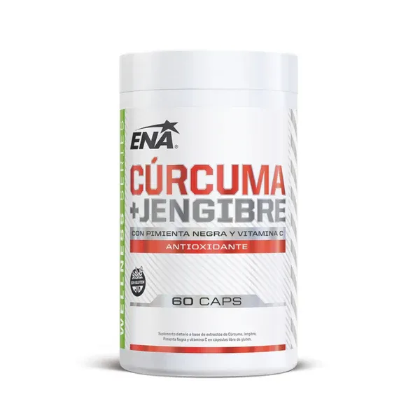 ENA CURCUMA, JENGIBRE+PIMIENTA 60 CAPS