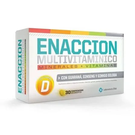 ENA ENACCION MULTIVITAMINICO 30 CAPS
